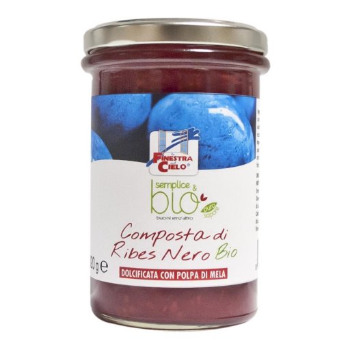 Composta ricca di frutta e dolcificata con polpa di mela. 320 g