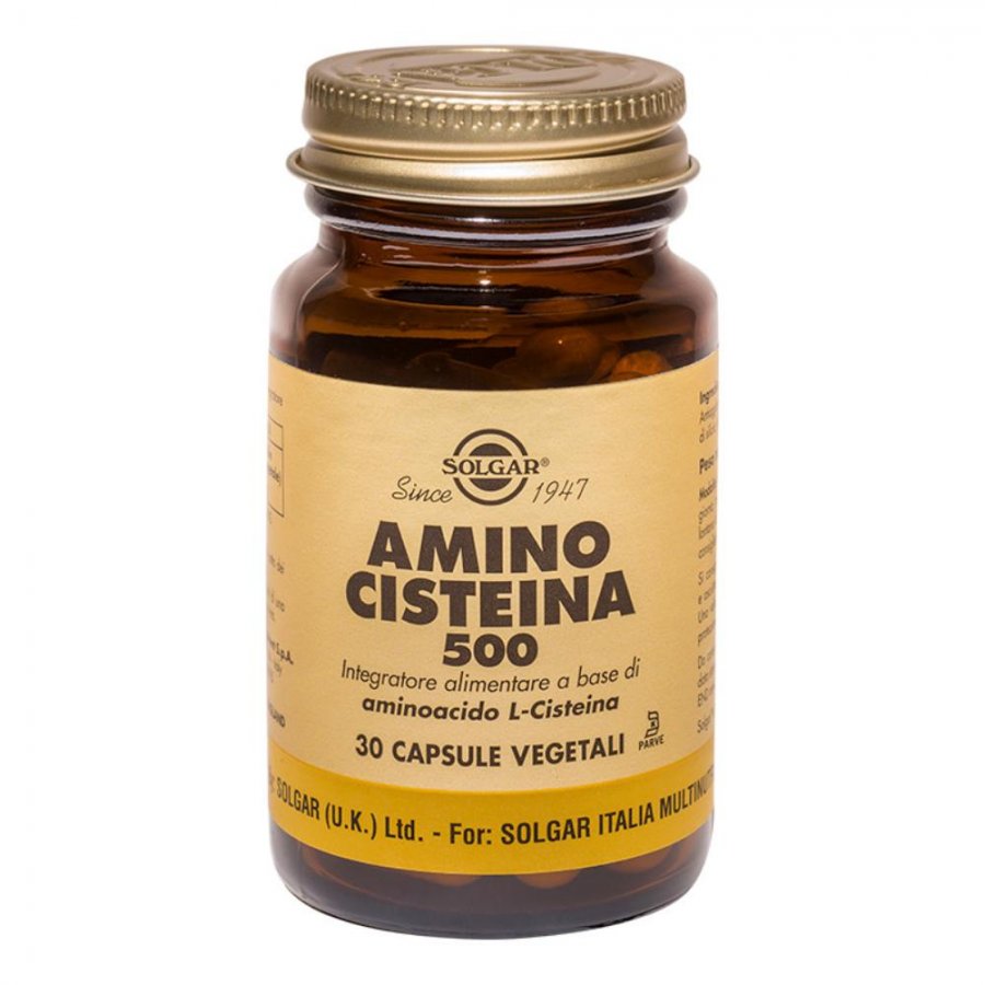 Amino Cisteina 500 30 capsule vegetali