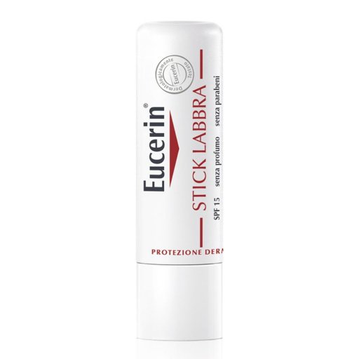 Eucerin pH 5 Stick Labbra Protettivo 4.8g, Idratante e SPF 15, Labbra Secche e Sensibili