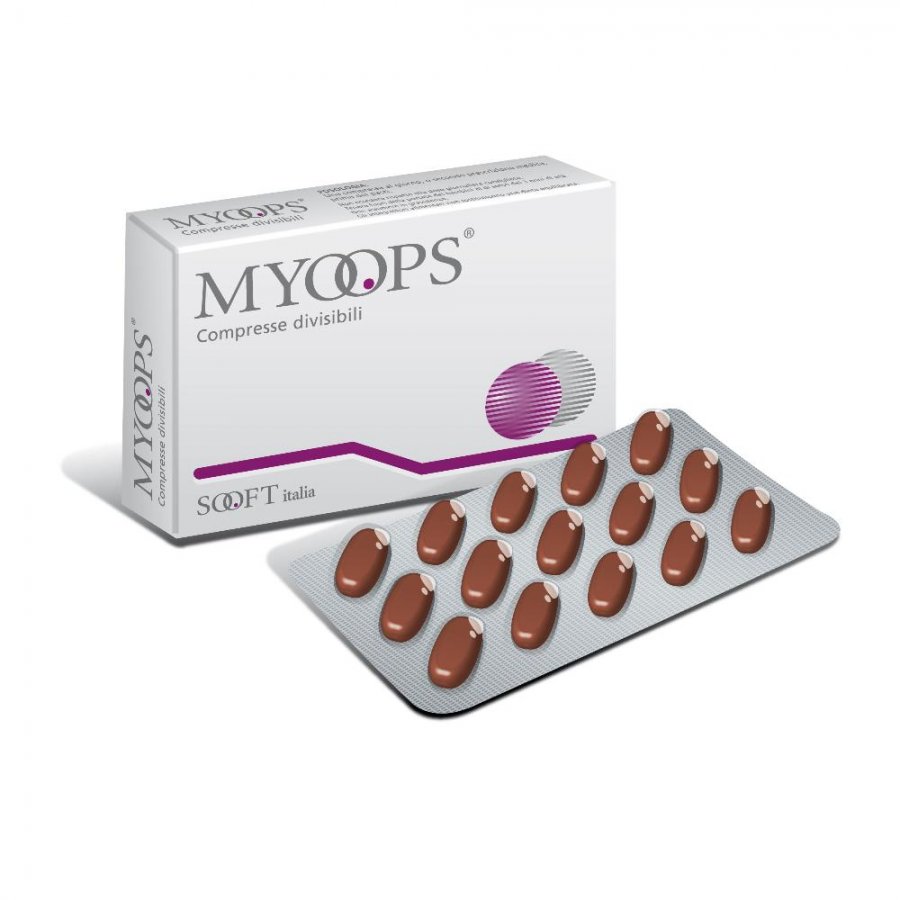 Myoops 15 Compresse - Integratore Vitamine e Luteina per Migliorare la Vista