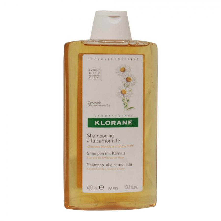 Klorane - Shampoo Alla Camomilla Riflessante Biondo E Illuminante 