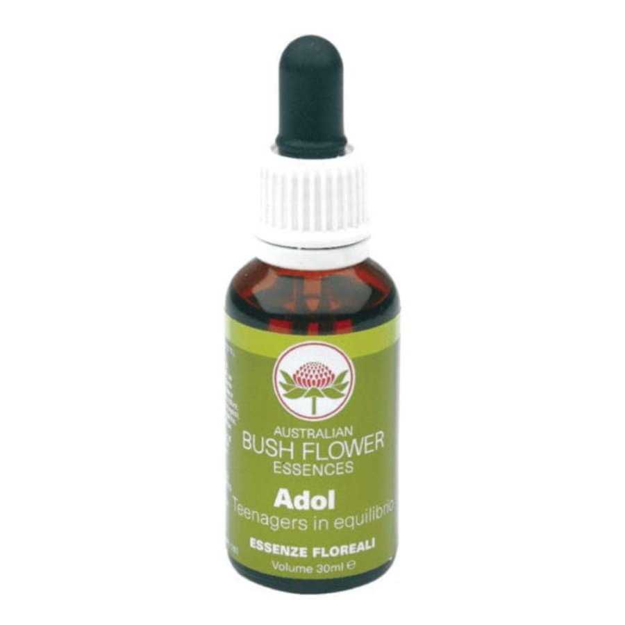 Australian Bush Flower Happy Adol 30ml - Essenza Floreale per Relazioni Familiari - Fiori Australiani per Armonia Familiare
