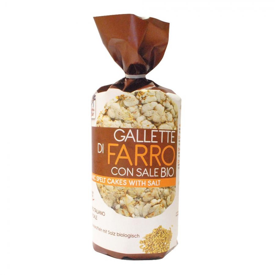 Gallette Biologiche al Farro Con Sale 100g