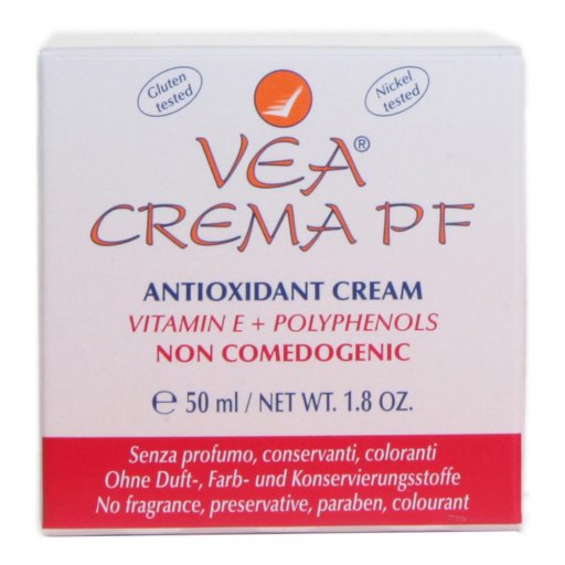 VEA Linea Pelli Sensibili Crema PF Vitamina E + Polifenoli Antiossidante 50 ml