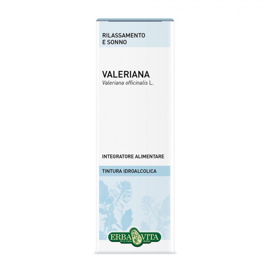 Erba Vita Valeriana Radice Soluzione 50ml - Integratore Tintura Idroalcolica