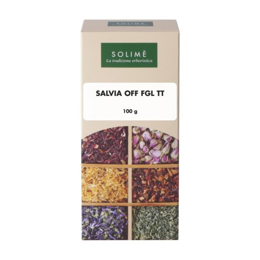 Salvia Officinale Foglie Taglio Tisana 100g