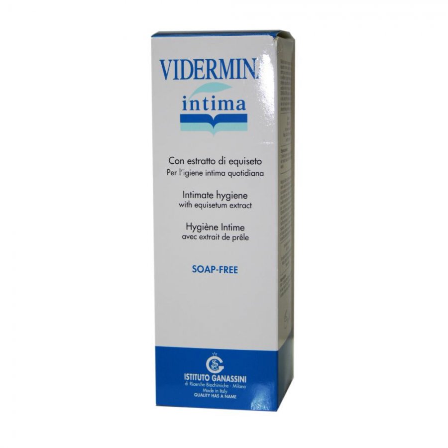 Vidermina - Soluzione Intima 300ml - Detergente Intimo con Estratto di Equiseto per Igiene Quotidiana