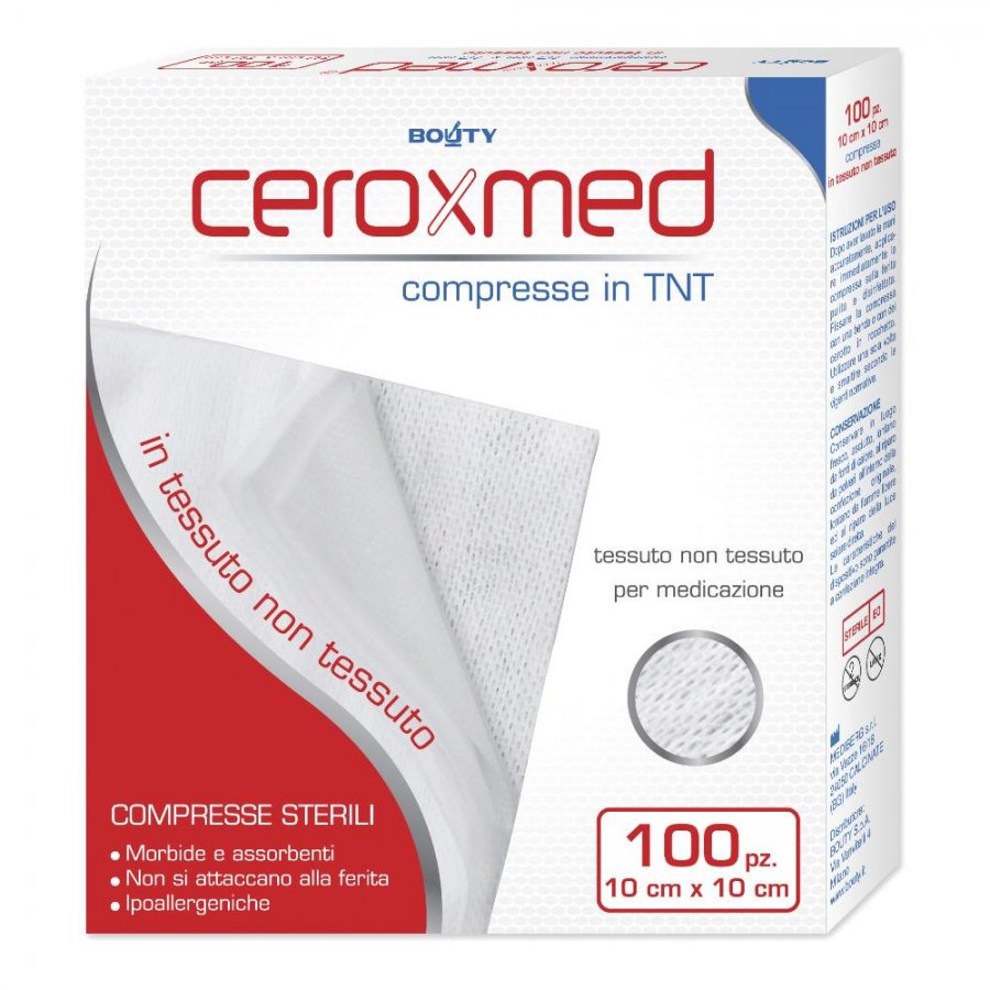 Ceroxmed Compresse In TNT 10x10cm 100 Pezzi