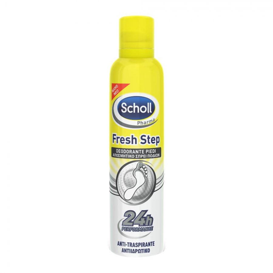 Scholl Linea Sudorazione Piedi Fresh Step Trattamento Deodorante Piedi 150 ml