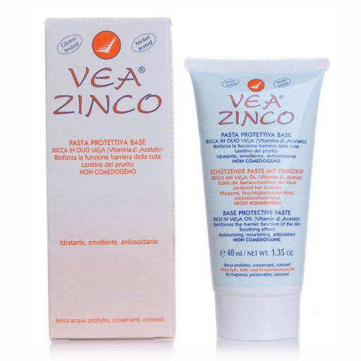 VEA Linea Pelli Sensibili Zinco Pasta Protettiva Lenitiva Emolliente 40 ml