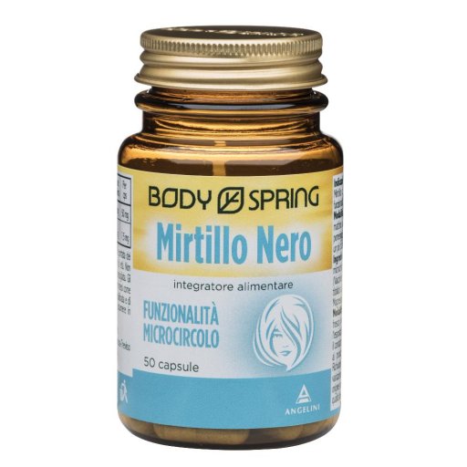 Angelini Body Spring Mirtillo Nero - 50 Capsule - Benessere del Microcircolo