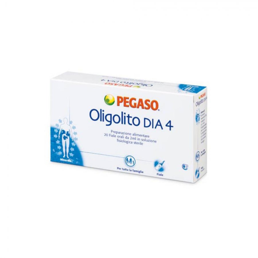  Pegaso Oligolito Dia4 Integratore polivalente 20 fiale