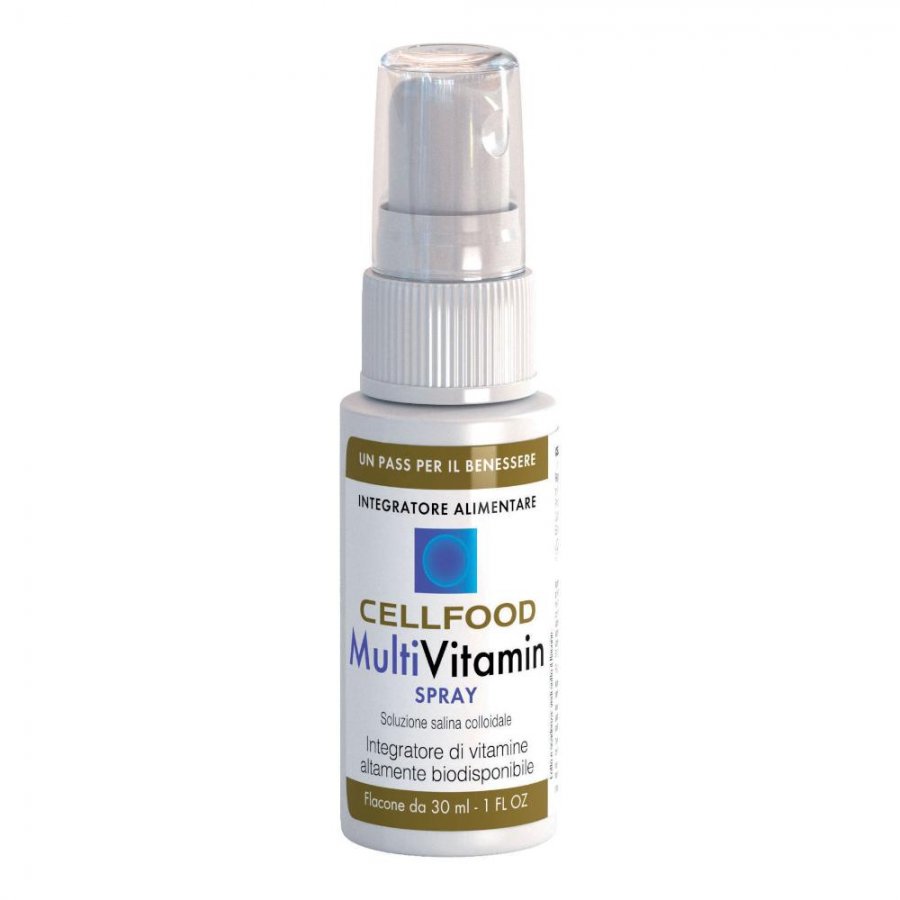 Cellfood MultiVitamin Spray 30ml - Integratore Multivitaminico in Pratica Forma Spray