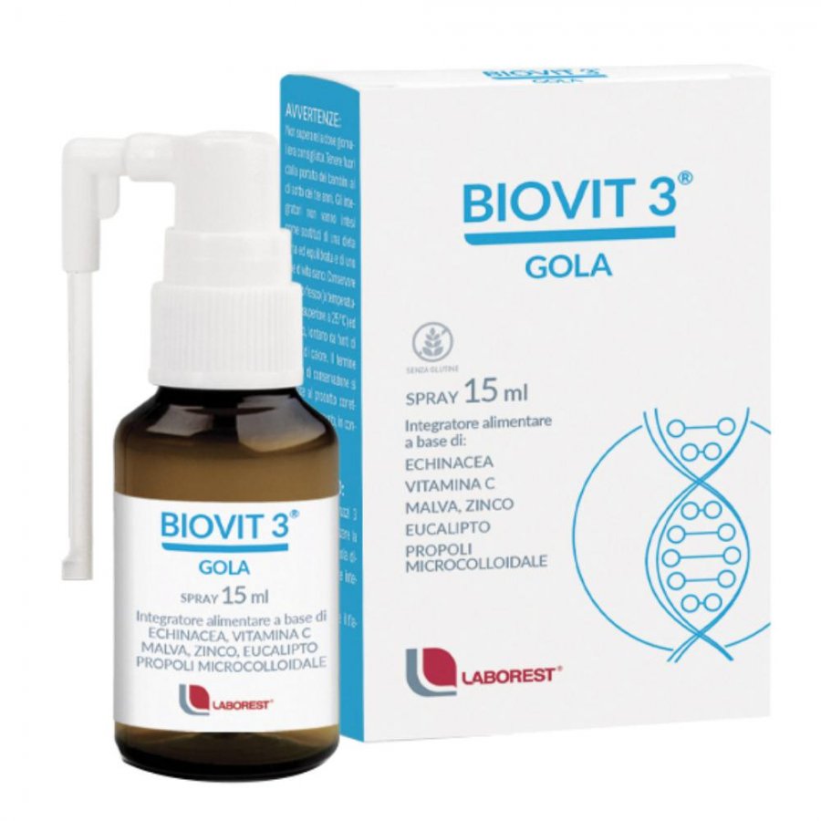 Biovit 3 Gola 1 flacone 15ml Spray