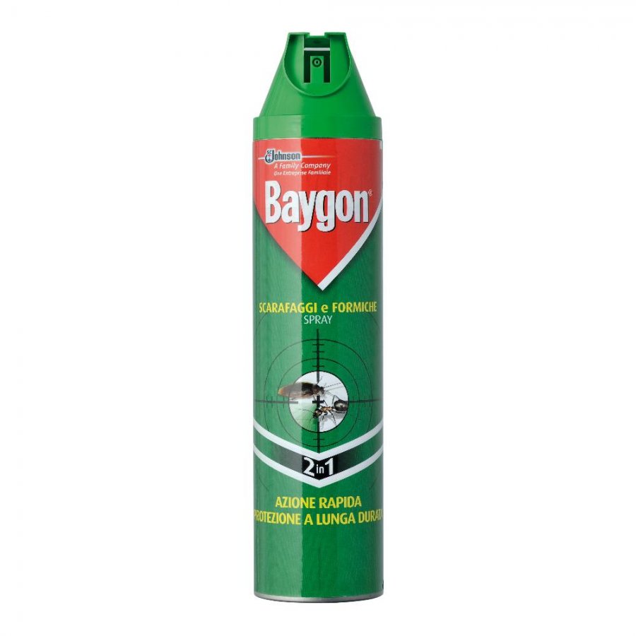 BAYGON Scarafaggi Formiche Spray Plus 400ml