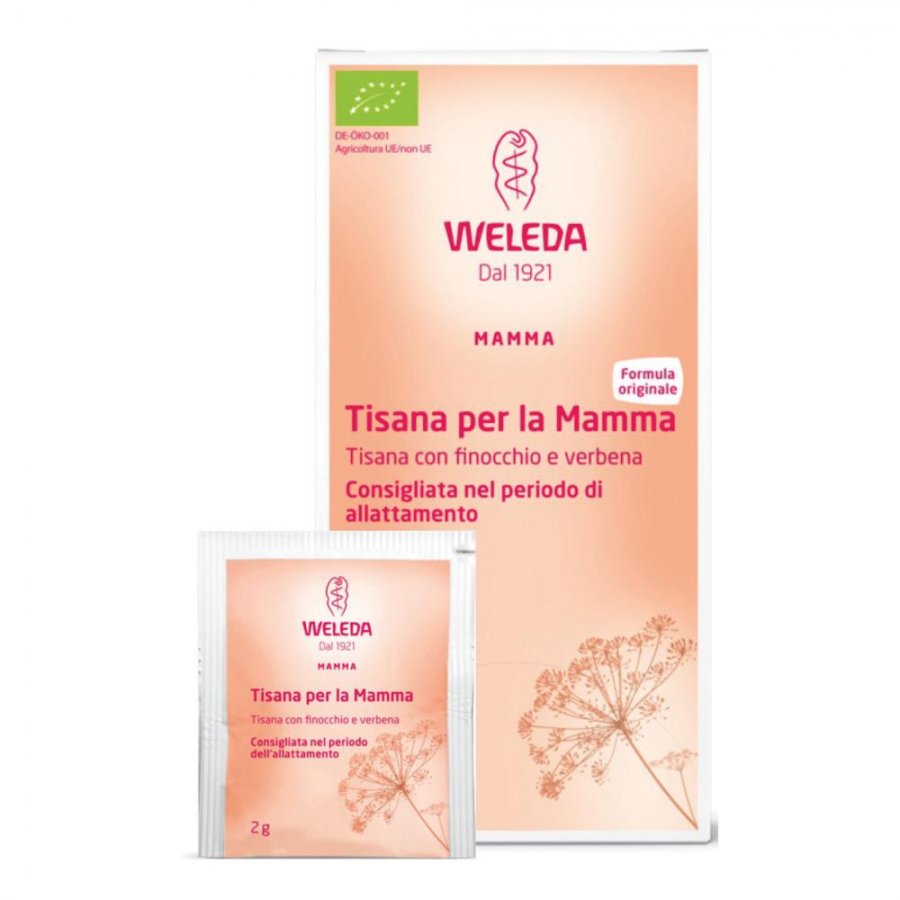 Weleda Linea 9 Mesi Gravidanza e Allattamento Tisana per la Mamma 20 Buste