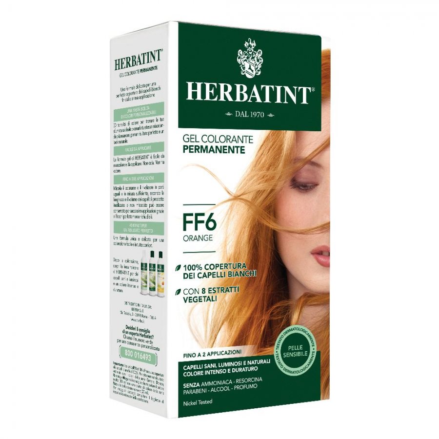Herbatint - Tintura Capelli Gel Permanente FF6 Orange 150 ml