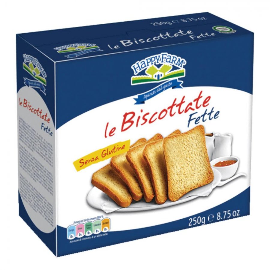 HAPPY FARM Fette Biscottate 250g