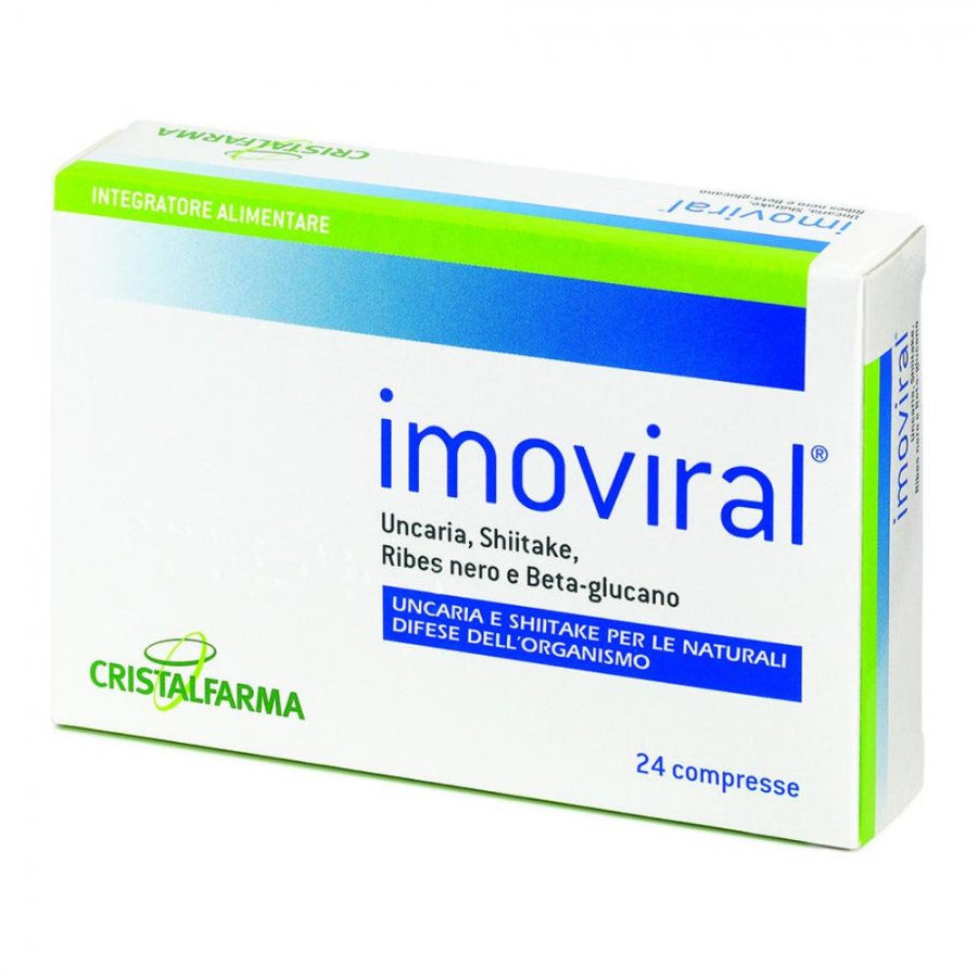 Cristalfarma - Imoviral Integratore per Difese Immunitarie - 24 Compresse