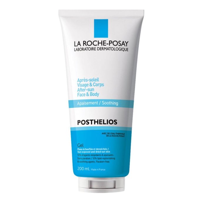 La Roche-Posay, Posthelios Gel Emolliente Lenitivo, 200 ml