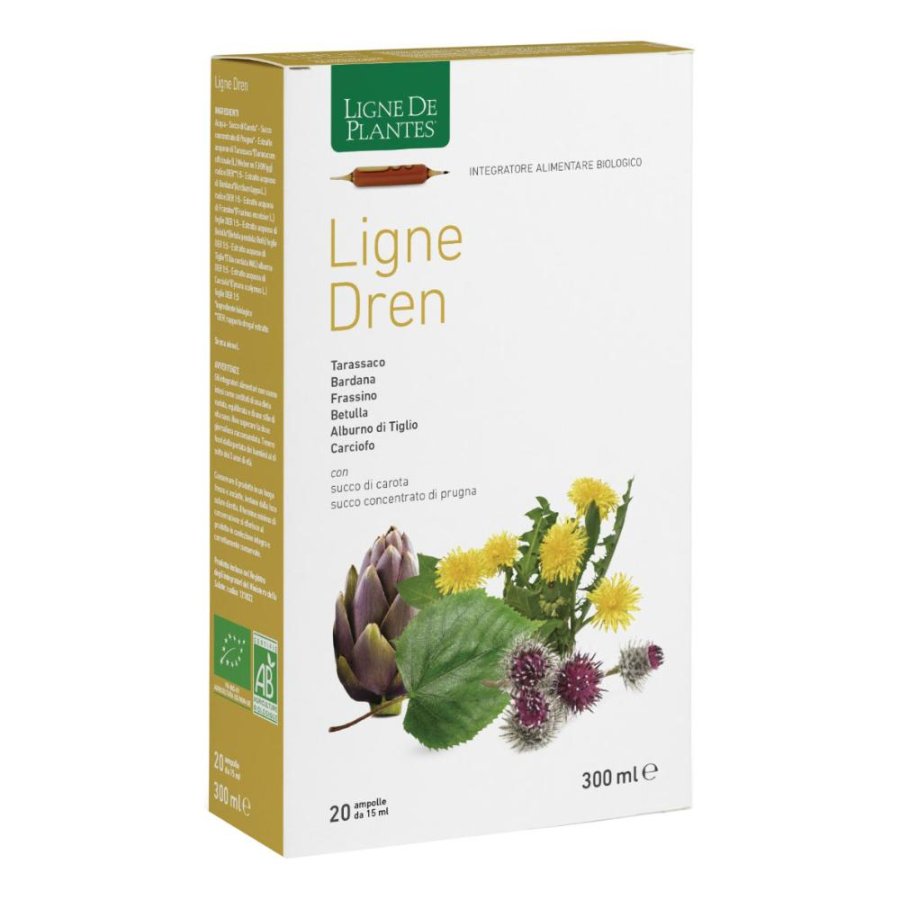 Ligne Dren - 20 ampolle 15 ml