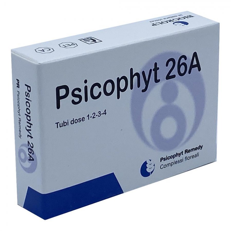 PSICOPHYT REMEDY 26A 4 Tubi Globuli