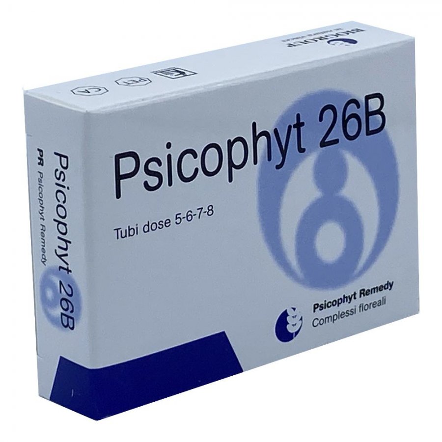 PSICOPHYT REMEDY 26B 4 Tubi Globuli