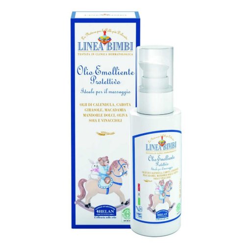 Helan Linea Bimbi Bio Olio Emolliente 100ml - Nutriente e Delicato