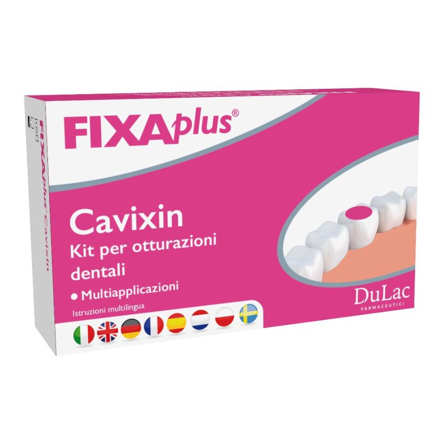 KIT PER OTTURAZIONI DENTALI CAVIXIN FIXAPLUS 1 PEZZO KIT PER OTTURAZIONI DENTALI CAVIXIN FIXAPLUS 1 PEZZO