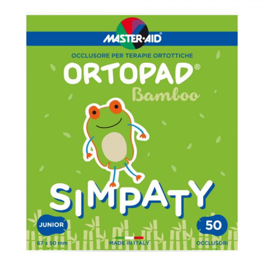 Ortopad Cerotto Oculare Simpaty Junior 5 X 6,7 50 Pezzi