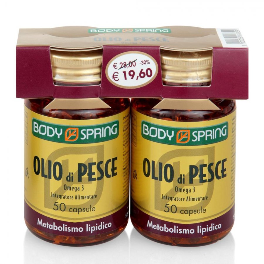 Body Spring Olio Pesce 2x50 Capsule