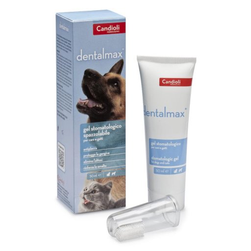 Dentalmax Gel Stomatologico Spazzolabile per Cani e Gatti 50ml - Igiene Orale e Salute Dentale