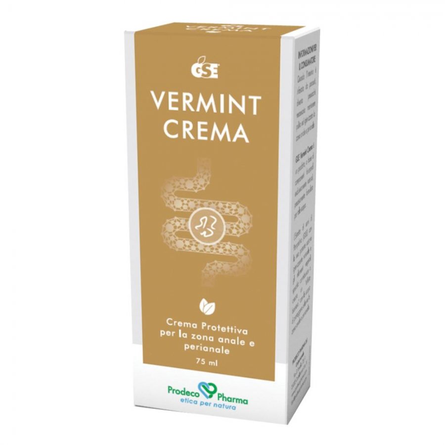 GSE Vermint Crema Perianale 75ml - Protezione Naturale per la Zona Anale e Perianale