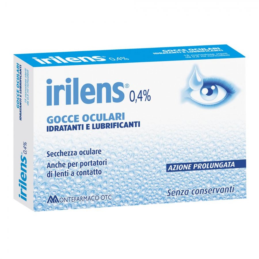 Montefarmaco Irilens 0,4% Gocce Oculari 15 monodose 0,5 ml
