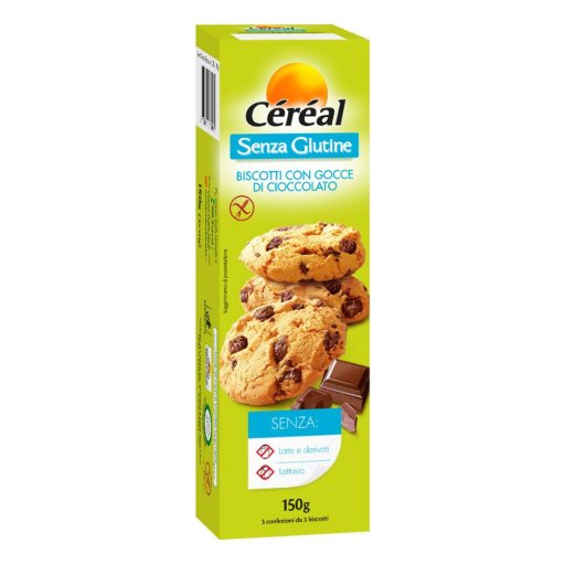 Cereal - Biscotti Gocce Cioccolato 150g