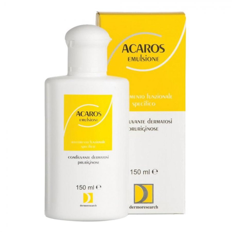 ACAROS Emulsione 150ml - Emulsione Antiacari per Tessuti, 150 Millilitri, Rimedio per Gli Acari