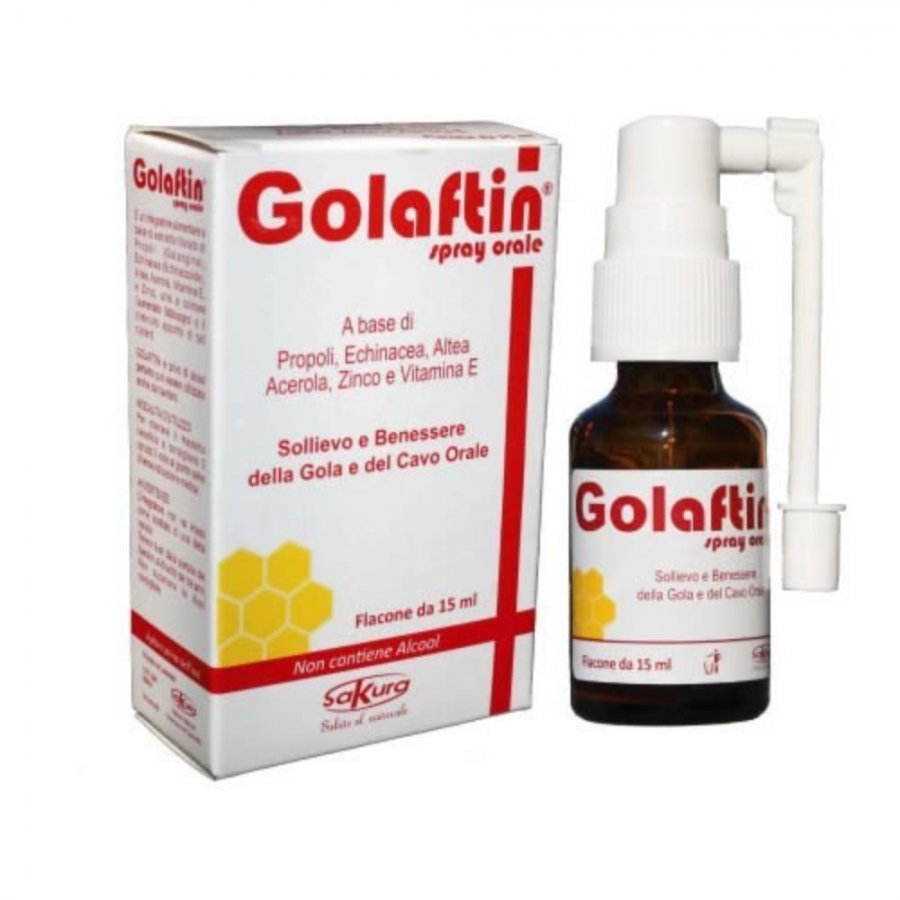 Golaftin Spray Orosolubile flacone da 15 ml