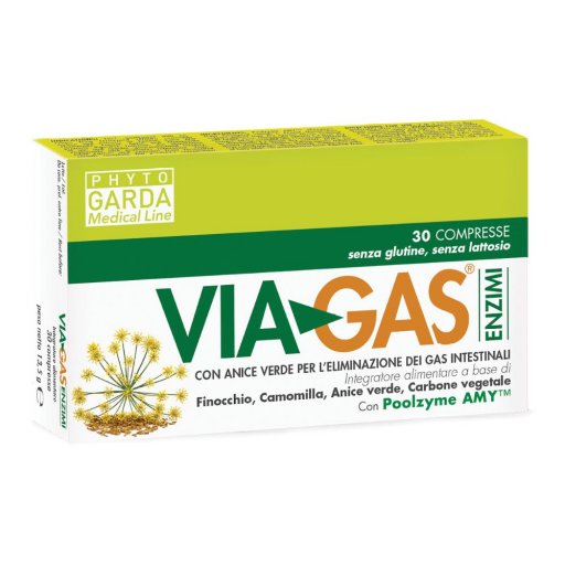VIAGAS ENZIMI 30 COMPRESSE