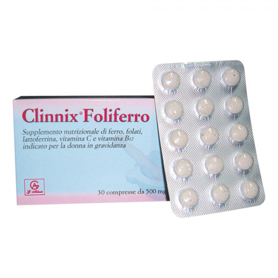 CLINNIX Foliferro 30 Cpr compresse 500mg