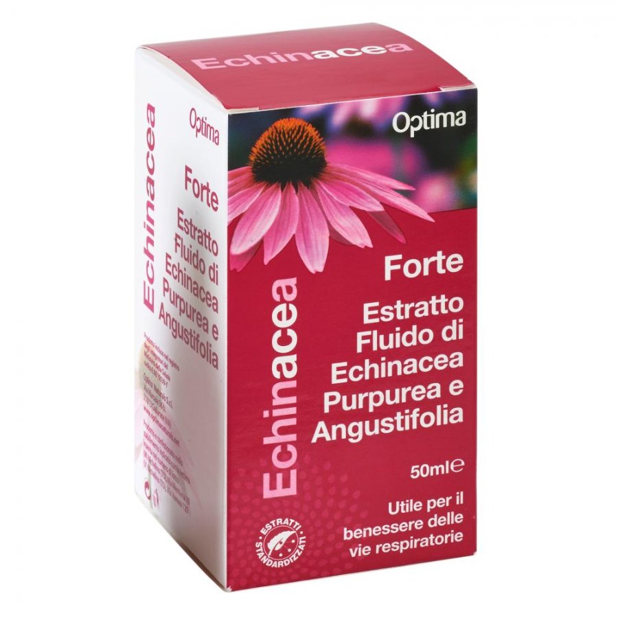 Echinacea - Estratto Fluido Forte 50 ml per il Benessere delle Vie Respiratorie - Marca di Rimedi Naturali