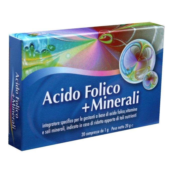 ACIDO FOLICO+MINERALI 20 Cps