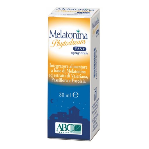 Melatonina Phytodream Fast Spray Orale 30ml - Integratore Alimentare per il Sonno