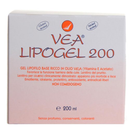 VEA Linea Pelli Sensibili Lipogel Gel Lenitivo Emolliente Protettivo 200 ml