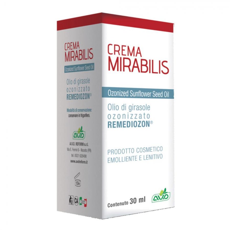 Avd Reform - Crema Mirabilis con Olio di Girasole Ozonizzato Remediozon (30ml)
