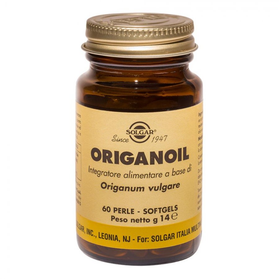 Solgar - Origanoil 60 Perle Softgels - Integratore di Olio di Origano di Alta Qualità