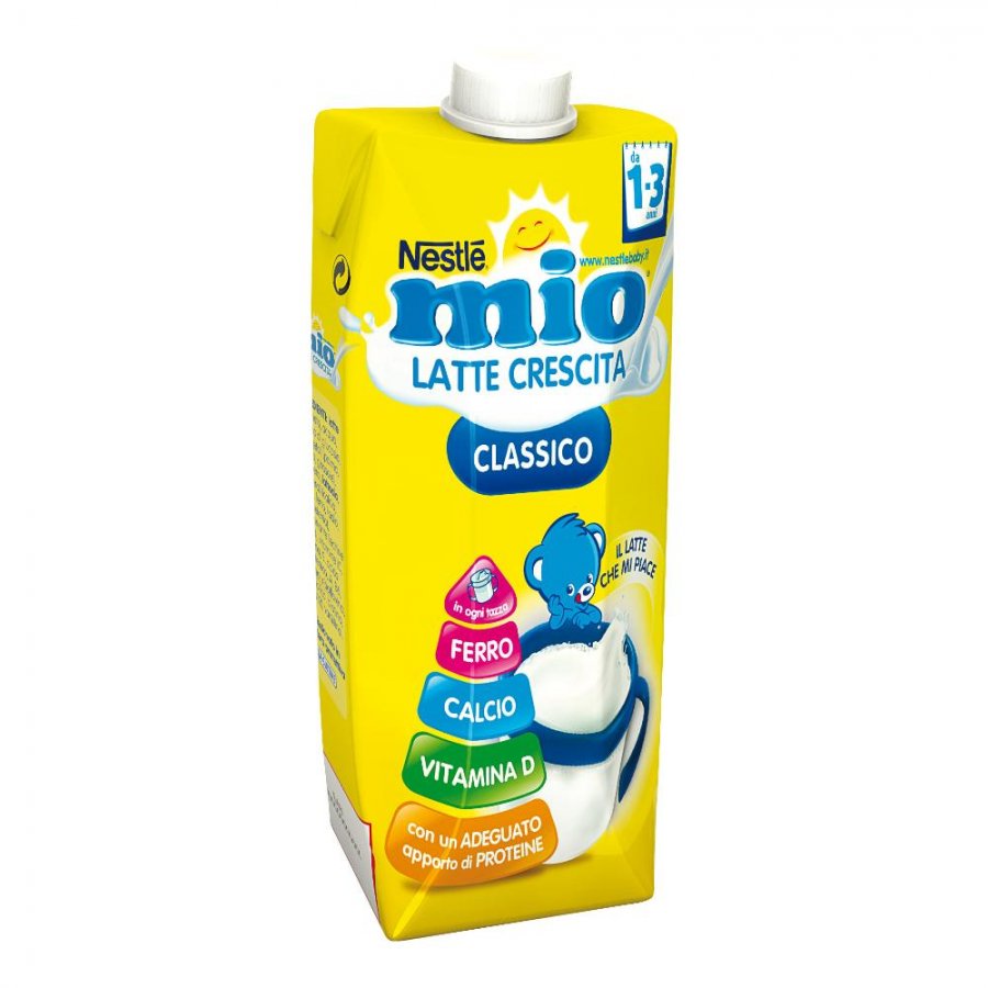 Nestlé Latte Mio Crescita 500ml - Alimento Nutriente per Bambini per una Crescita Sana