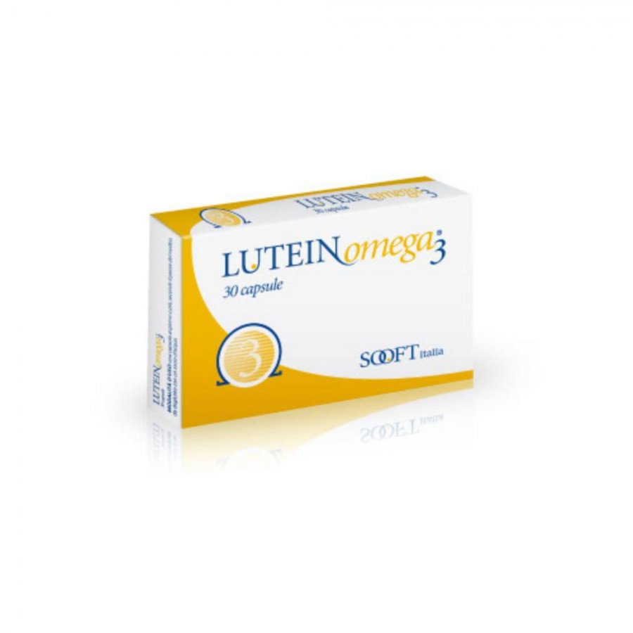 Lutein Omega 3 30 Capsule - Integratore con Luteina, Omega-3, Vitamine, Zinco e Rame