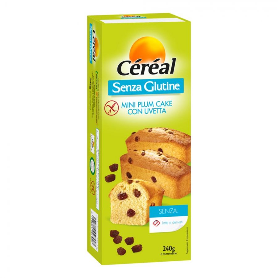 Cereal - Mini Plumcake Uvetta 240 g