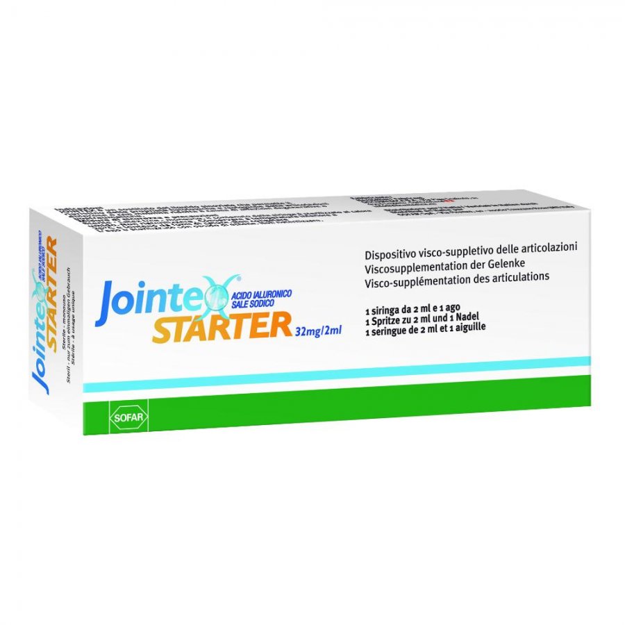 Convis Jointex Starter 32mg/3ml - Soluzione Fisiologica di Acido Ialuronico per Articolazioni