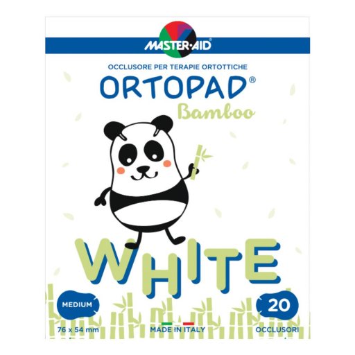 Master Aid Ortopad White Bamboo Medium 20 Pezzi 76x54mm